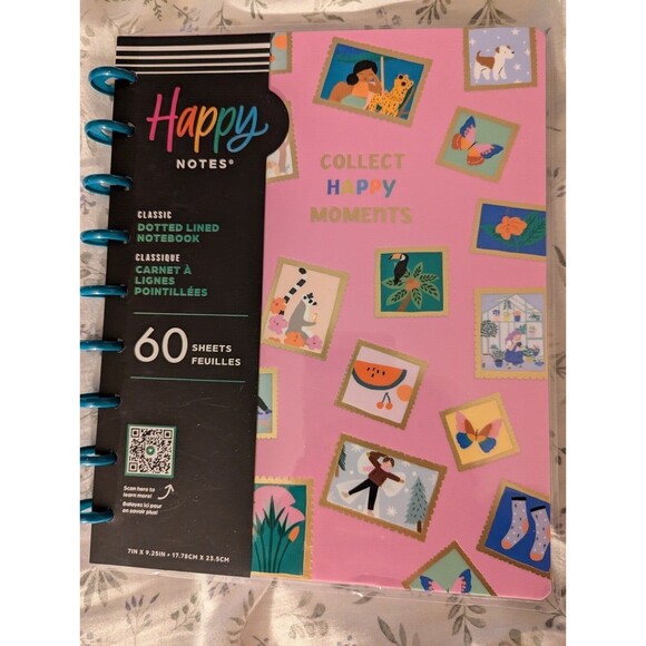Happy Planner Squad Goals Love Every Season Classic Dotted Lined Notebook New - Picture 1 of 3